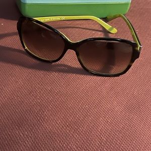 Two pairs of Kate Spade DESIGNER SUNGLASSES. NON PRESCRIPTION.